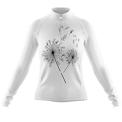 Maillot cyclisme femme grande taille 4XL haut VTT manches longues respirant