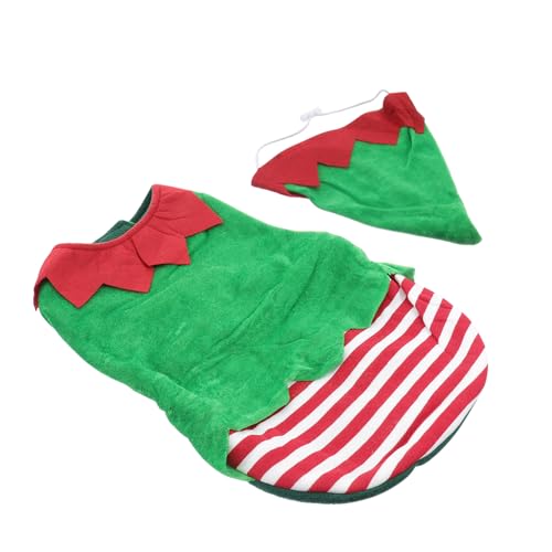 Disfraz de Navidad para Perro XL Verde BESPORTBLE