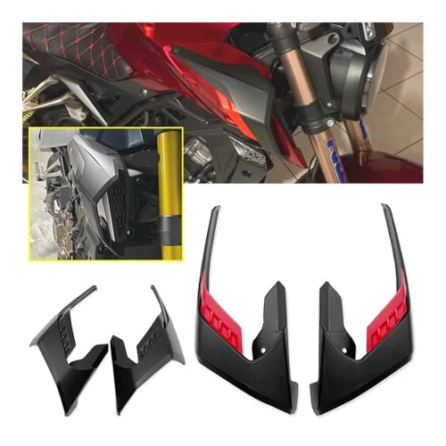 Ailettes spoiler de moto pour CB650R 2018-2023 carénage noir