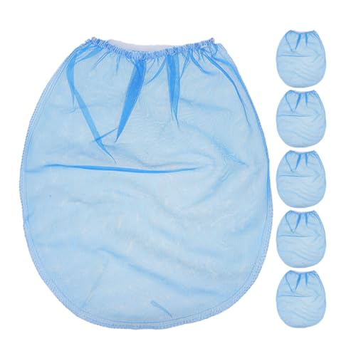 SOLUSTRE 6 Bolsas de Filtro para Pintura de Poliéster Apertura Elástica, Resistente y Fácil de Usar para Trabajo Diario y Pintura Precisa
