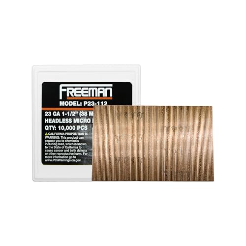 Freeman Pneumatics P23-112 23 Gauge 1-1/2” Headless Micro Pins by Freeman - Used condition - CA$14.89