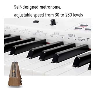 yankai Piano Numérique avec Un Clavier De 88 Touches À Mécanique De Marteau, Piano Électrique, Piano Électrique Portable… - Les Beatles, Paul McCartney, John Lennon, RIngo Starr, George Harrison yankai Piano Numérique avec Un Clavier De 88 Touches À Mécanique De Marteau, Piano Électrique, Piano Électrique Portable… – Image 3