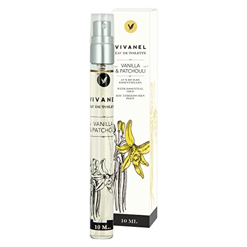 VIVANEL 8024 Vanilla & Patchouli Pocket Bottle Eau de Toilette, White (10 ml)