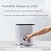 BONECO - Warm or Cool Mist Ultrasonic Humidifier U350, Top-Fill