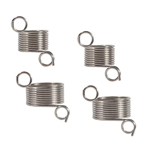 BaiJ Strickfingerhut,4 Stück Edelstahl Handliche Strickpullover Fingerspule mit Jacquard Stricknadel Fingerhut Nähzubehör Fingerring,Strickzubehör,Stricken Zubehör,Fingerring Strickring(2 Größe)