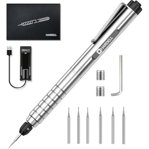 HARDELL Rechargeable Mini Engraving Pen Set Cover