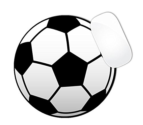 Brgiftshop Animated Soccer Ball Round Mouse Pad #TOP15