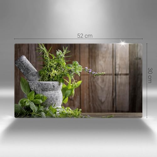 Planche à découper multifonctionnelle matériau résistant Wallfluent 52x30 - 7