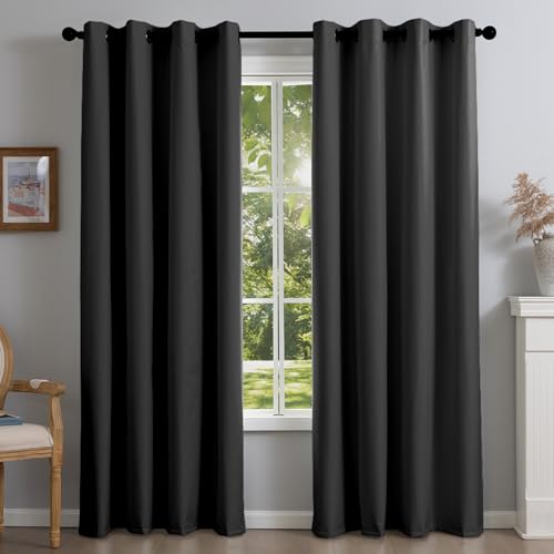 DrapeMaster NFPA701 Fire-Resistant Blackout Curtains 52x96