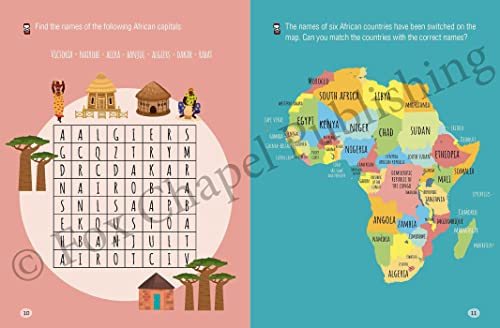 50 Super-Fun Brain Teasers And Mazes From Around The World (Happy Fox Books) Activity Book For Kids 6-10 - Seek-And-Find Puzzles, Games, And More - Time Yourself And Challenge Friends (Beat The Clock) #TOP6
