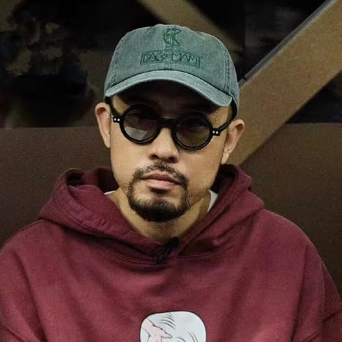 Teumire Trendy Round Polarized Sunglasses For Men Women Chunky Hippie Costume Sun Glasses 90S Circle Retro Style thumb #2
