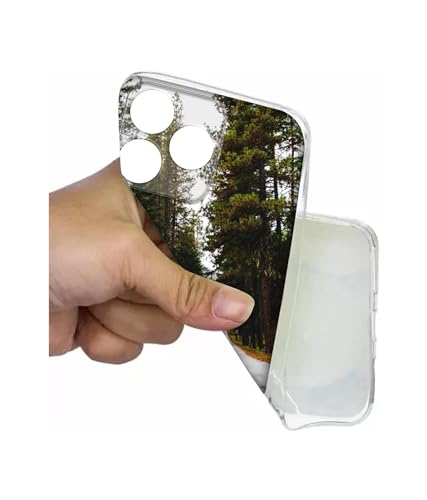 Image of Casotec Road Photo Design Printed Silicon Soft TPU Back Case Cover for Realme C63 4G / Narzo N63 4G