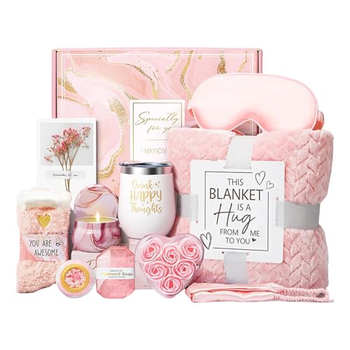 Self Care Package for Women Self Care Birthday Basket for Wo
