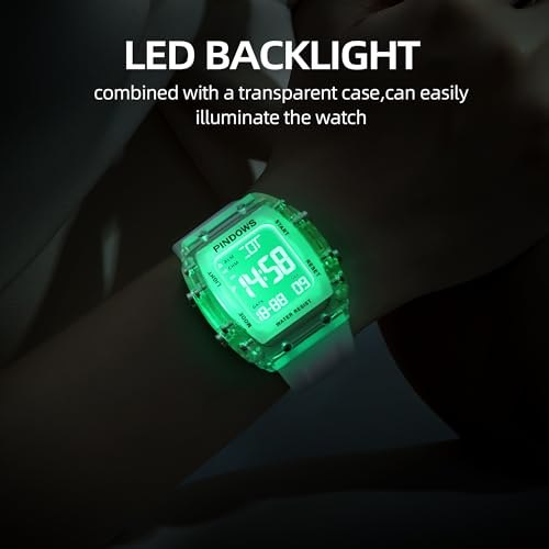 Stylish Waterproof Digital Sports Watch for Women and Teenagers with Multi-Functionality and High Brightness - Image 5