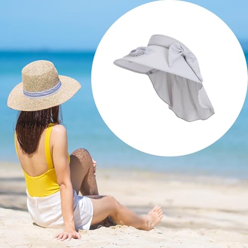 Chapeau de soleil ventilateur avec visière rétractable ventilé - 4