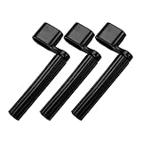 MUSISALY 3pcs Guitar Peg Winder String Tool for Acoustic and Ukulele Instruments, Reusable Guitar Maintenance