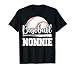 Baseball Nonnie Baseball Player Game Day Mother's Day T-Shirt