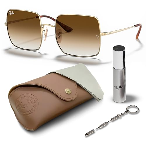Ray-Ban RB1971 サングラス ブラウン Ray-Ban RB1971 Square 1971 Classic Sunglasses | LensCrafters