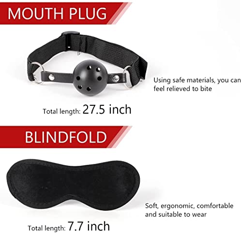 17Pcs Adult Bondage Restraint Set For Couple Sex Bondage Bdsm Leather Bondage Sets Restraint Kits Adult Sex Product For Women And Couples (Red02) #TOP5
