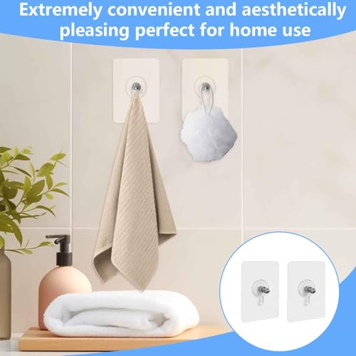 20 Stück Klebeschrauben,Klebe Schrauben Ohne Bohren,Selbstklebende Schrauben für Küchen und Badezimmer (5cm*8cm)