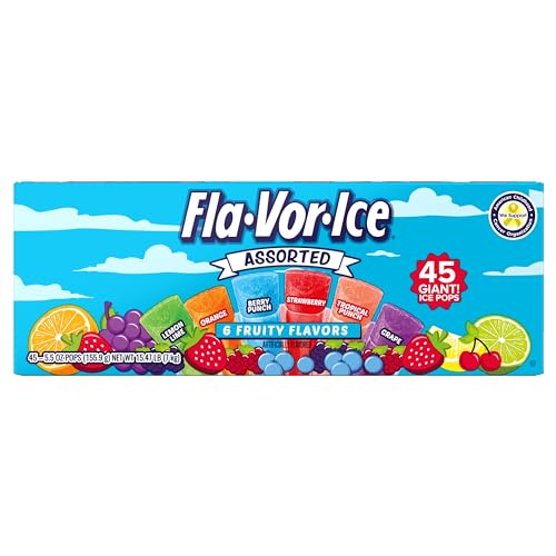 Fla-Vor-Ice Assorted Freezer Bars, Giant Pops 5.5Oz thumb #1