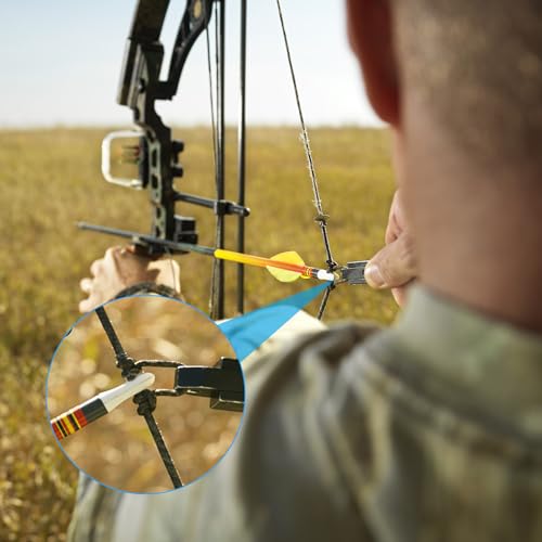 PATIKIL Archery D Loop Rope Bow D Loop String Release Material Nock Wire Nocking Loop Buckle for Compound Bowstring - Image 7