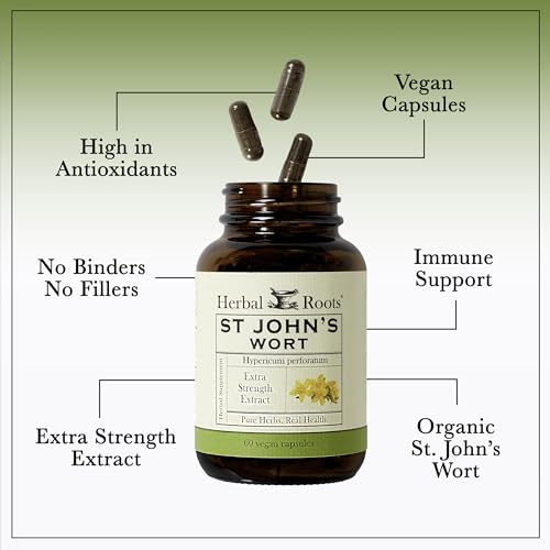 Herbal Roots St Johns Wort Capsules thumb #3