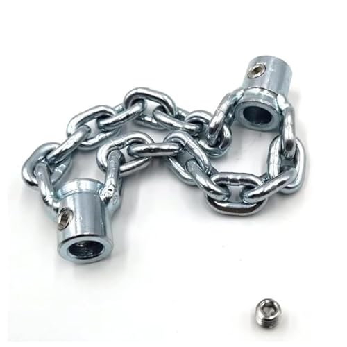 Flex-Shaft Sewer Descaling Chain,Versatile PVC Pipe Maintenance Tool, Drain Clog Remover,Oil Pollution in Pipeline Blocks Drilling Tools for PVC Pipes, Toilets, Traps (Double Chain Sliver-2Pcs)