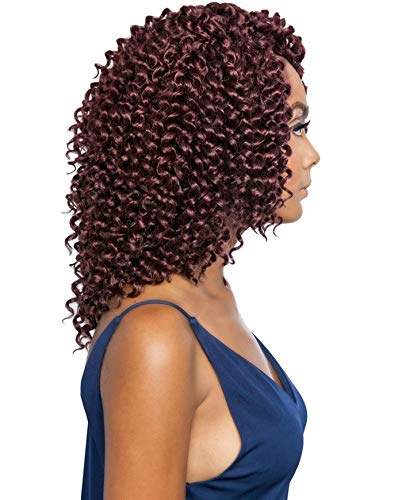 Mane Concept Afri Naptural Crochet Braid - Cb3P01 3X Aruba Curl 8" (T1B/Bug) #TOP2