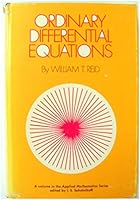 Ordinary differential equations (Applied mathematics series) 0471714992 Book Cover