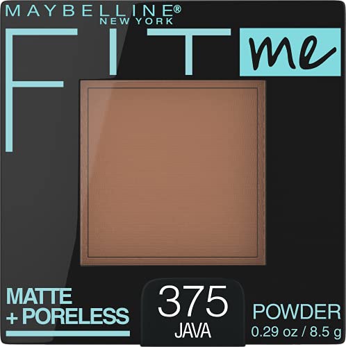 Maybelline Fit Me Matte + Poreless Pressed Face Powder Makeup & Setting Powder, Java, 1 Count #TOP30