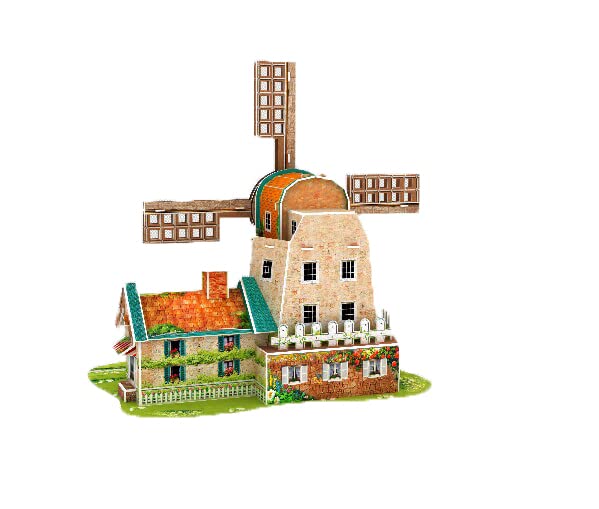 Amazon.com: 3D Puzzles for Adults Kids Holland Windmill with Music