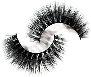 Long Wispy Lashes Thick Dramatic Real 3D False Mink Eyelashes Cruelty Free Reusable For Glamorous Make Up in style Luna