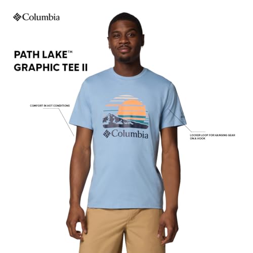 Image of Columbia Men Path Lake Graphic II Hiking and Trekking Tshirt