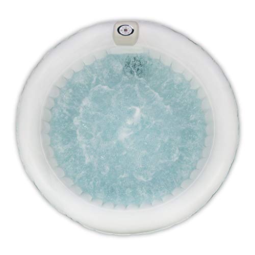 AQUAPARX Whirlpool AP- 800SPA *rund Ø 180cm* Pool 4Personen Wellness Spa Whirlpoolzubehör Badewanne Wanne 4P Indoor Outdoor Heizung aufblasbar