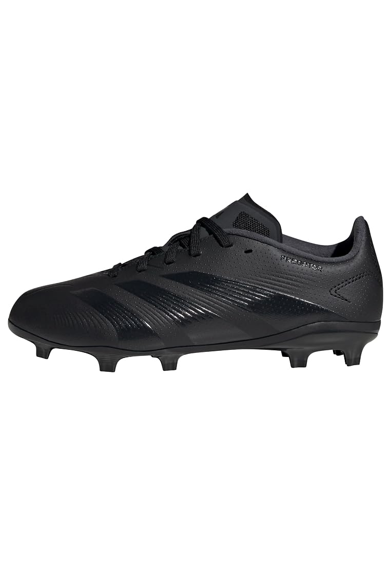 adidas Unisex League Firm Ground Football Boots, Core Black/Carbon/Core Black, 10 UK Child