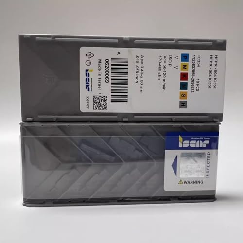 Inserts HFPR4004 IC20 lames de rechange carbure pour métaux