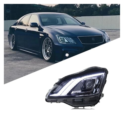 Faros LED Toyota Crown 12 generación luces antiniebla freno intermitentes coche 6