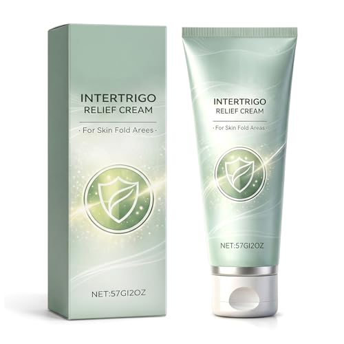 Intertrigo Relief Cream - Skin Fold Care & Chafing Support Cream - Intertrigo cream for belly fold - Helps Soothe Irritated Skin and Reduce Friction Comfort Non-Greasy Formula for Daily Use