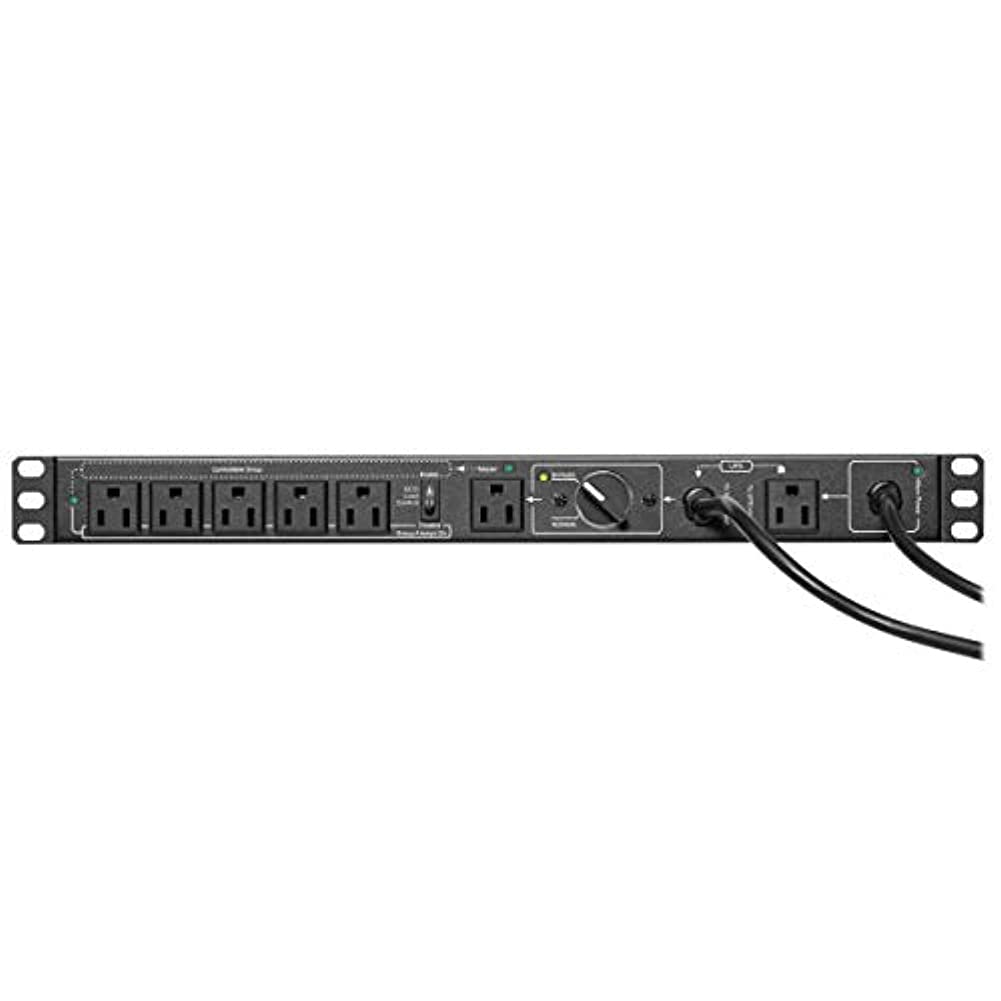 Amazon.com: Tripp Lite PDU Hot Swap with Manual Bypass 15A 6 5-15R