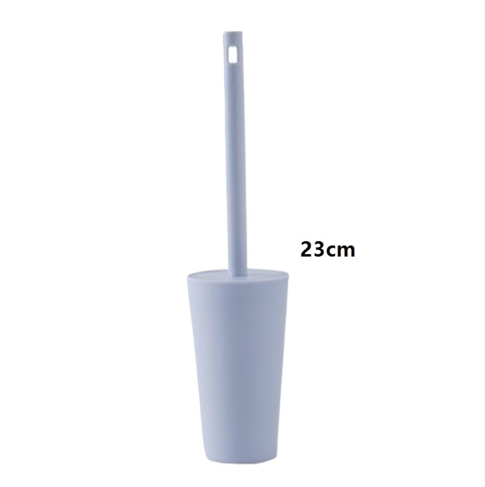Escobilla WC Escobilla De Baño Escobilla De Inodoro De Plástico con Base Escobilla De Inodoro De Diseño Compacto E Independiente Escobilla de Baño(Blue)