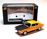 ford capri rs turbo Maßstab: 1:43 Cararama Ford Capri RS Baujahr 1970 gelb / schwarz 1:43
