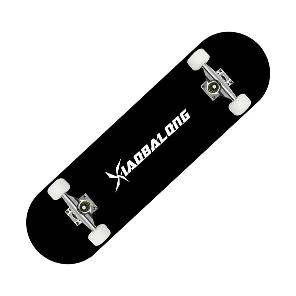 Skateboards Double Kick Deck Concave Cruiser Trick Skateboard 31 x 8 Pouces Skateboard Complet pour Enfants Adolescents débutants Adultes.