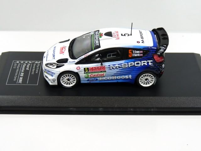 OPO 10 - Voiture 1/43 Compatible avec Ford Fiesta RS WRC Rallye Monte Carlo 2015 Evans - 1503