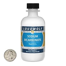 Sodium Bicarbonate/Fine Powder / 4 Ounces / 99+% Pure Food Grade