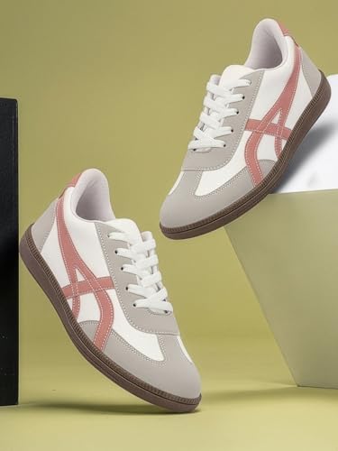 Image of Antox Trendy Colorblock Sneakers Sneakers for Women