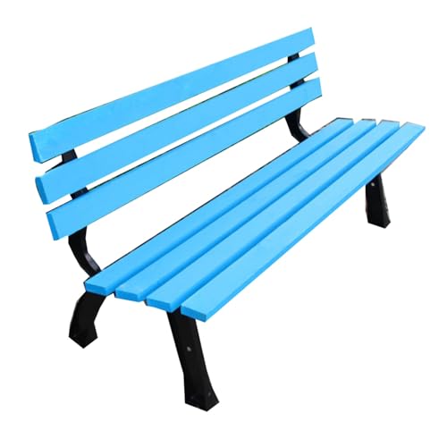 Chaises de loisirs doubles pour balcons en plein air étroits avec assise compacte 120cm