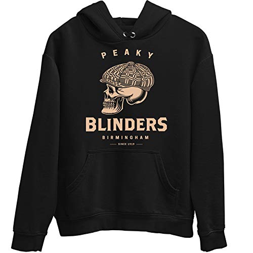 Filmy Vastra Men’s & Women’s- Peaky Blinders – Birmingham | The Skull- 100% Cotton Hoodie | Black XX-Large – 46 offers donot miss