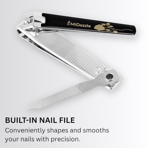 Image of Midazzle Adult Nail Clipper /Cutter and Baby Nail Cutter Combo (Pack of 2 - NA17)