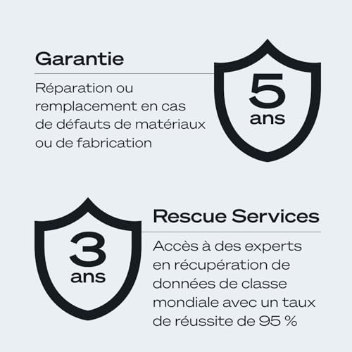 Seagate IronWolf Pro 4To, Disque dur d'entreprise interne NAS HDD, CMR, 3.5 Pouces, SATA 6Goits/s, 7 200 tr/min, 256 Mo de mémoire cache, Ouverture Facile, Services Rescue (ST4000NTZ01)